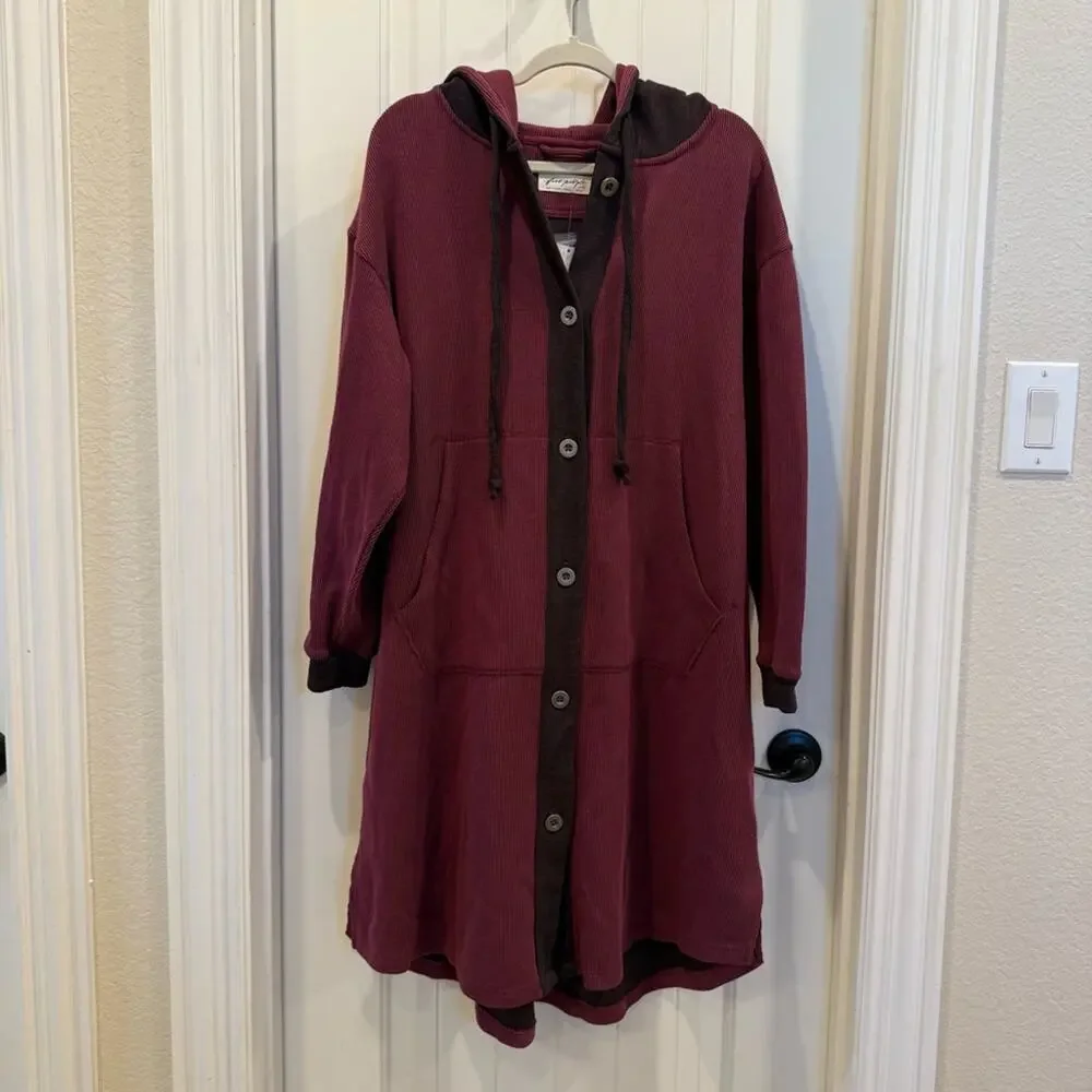 Free People Tomorrows Sweatshirt Cardigan